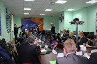 Председатель Собинского районного отделения ВДПО А. В. Гераськин предложил считать XXII (внеочередную) конференцию открытой.